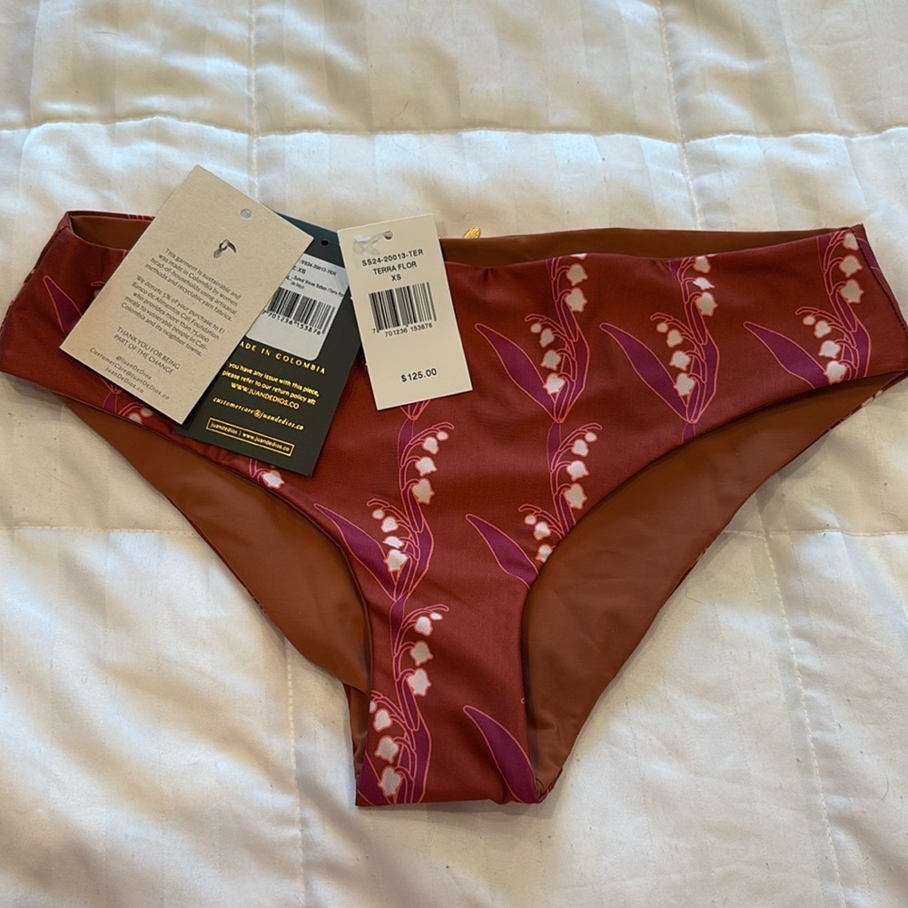 Terra flor bikini bottom by Jaun D Dios